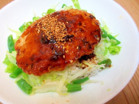 マヨ照り焼きバーグ丼